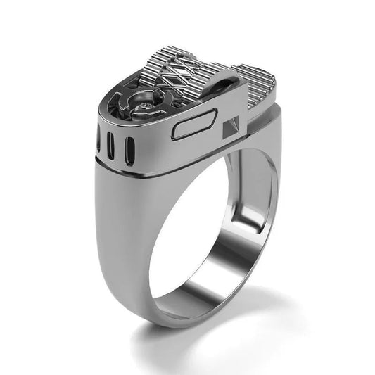 Damen Herren Ring Feuerzeug Simulation - McBiLL Jewelry - Ring