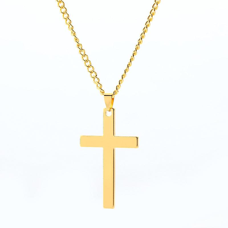 Kreuz Halskette Unisex Edelstahl | Kreuz Kette - McBiLL Jewelry - Halskette