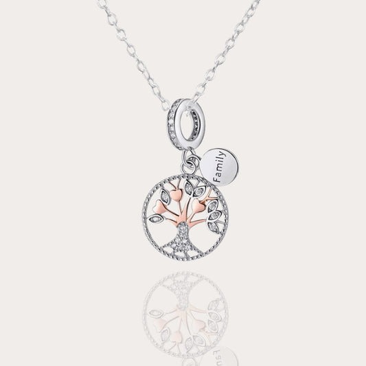 Lebensbaum Halskette Silber 925 Zirkonia - McBiLL Jewelry - Ohrringe