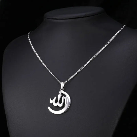 Religiöse Muster Halskette Allah vergoldeter Kupfer - McBiLL Jewelry - Halskette