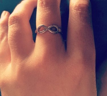 Versilberter Ring INFINITY - Ring | unendliche Liebe - McBiLL Jewelry - Ring